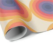 Mitte Jahrhundert Geschenkpapier (Rolleneckpunkt)