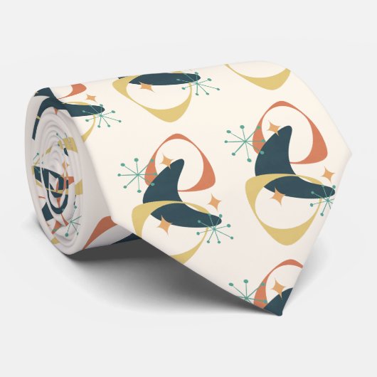 Mitte Jahrhundert Krawatte (Gerollt)