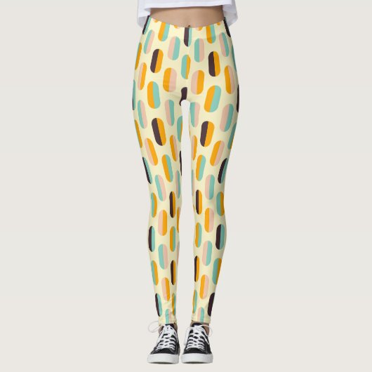 Mitte Jahrhundert Leggings (Vorderseite)
