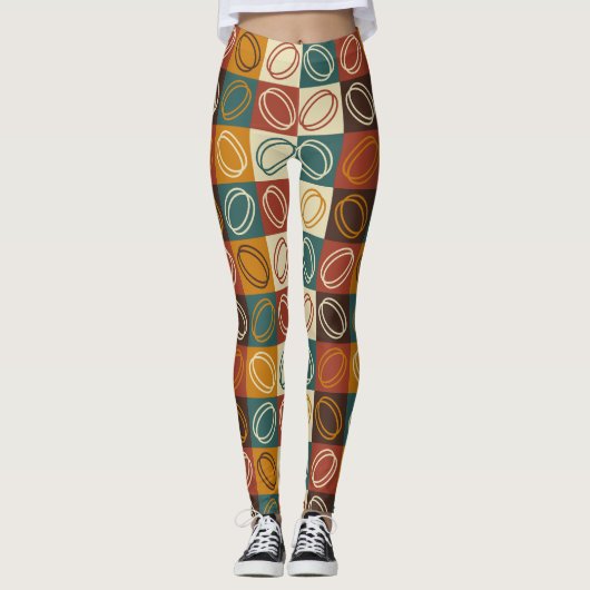 Mitte Jahrhundert Leggings (Vorderseite)