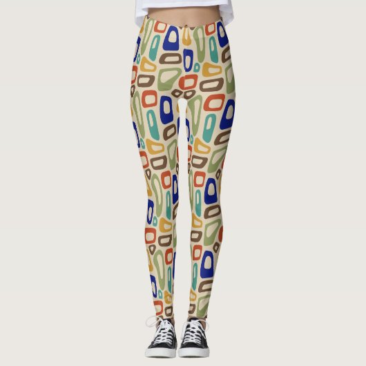 Mitte Jahrhundert Leggings (Vorderseite)