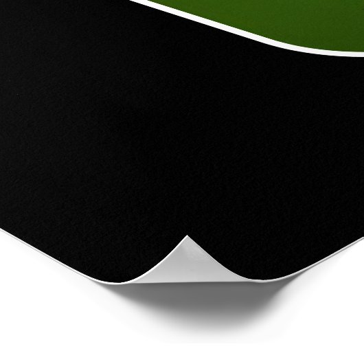 'Mitte Jahrhundert Modernes Abstraktes Num 4' auf Poster (Ecke)