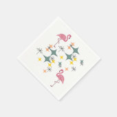 Mitte Jahrhundert Modernes Eames Era Sternexplosio Serviette (Ecke)