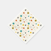 Mitte Jahrhundert Serviette (Ecke)