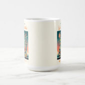 Mitte Jahrhunderts Atomusiontic Citrus Martini Bar Kaffeetasse (Mittel)