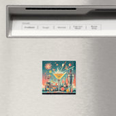 Mitte Jahrhunderts Atomusiontic Citrus Martini Bar Magnet (In Situ (Geschirrspüler))