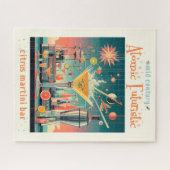 Mitte Jahrhunderts Atomusiontic Citrus Martini Bar Puzzle (Horizontal)