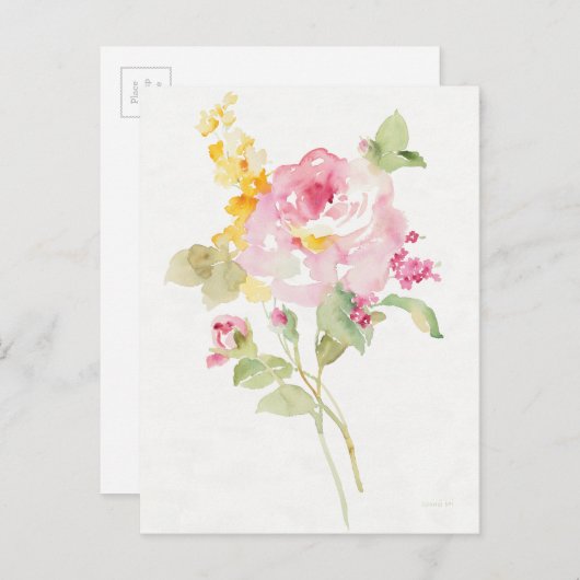 Mitte Juli Postkarte (Vorne/Hinten)