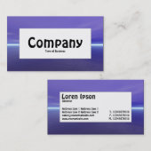 Mitte - Lila Morgenröte Visitenkarte (Vorne/Hinten)