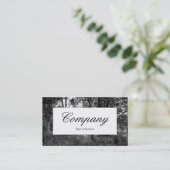 Mitte - Pfad im Wald Visitenkarte (Stehend Vorderseite)