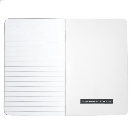 Mitte sich taschennotizbuch (Innenansicht Hinten)