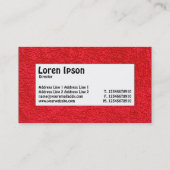 Mitte - Teppich 01 Visitenkarte (Rückseite)