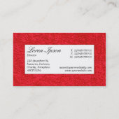 Mitte - Teppich 01 Visitenkarte (Rückseite)