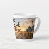 Mitte von Nirgendwo Glasgow Montana Milchtasse (Rechte Ecke)