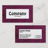 Mitte - Wollteppich 02 Visitenkarte (Vorne/Hinten)