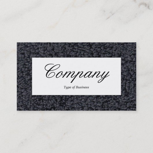 Mitte - Wollteppich Visitenkarte (Vorderseite)