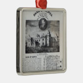 Mitteilung der Einrichtung Ornament Aus Metall (Rechts)