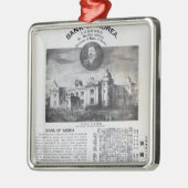 Mitteilung der Einrichtung Ornament Aus Metall (Links)