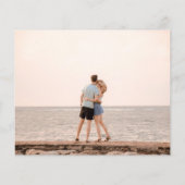 MITTEILUNG DES MITTELS ZUR VERLOBUNG VON FOTO (Rückseite)