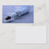 Mitteilung im Sand Visitenkarte (Vorne/Hinten)