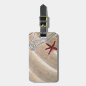 Mitteilung in einer Flasche Gepäckanhänger (Vorderseite vertikal)