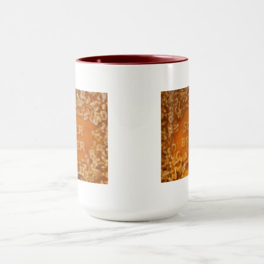 Mitteilung in meiner Suppe: Bruder-Tasse Tasse (Zentrum)