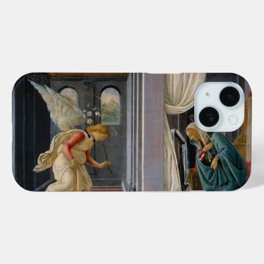 Mitteilung von Sandro Botticelli Case-Mate iPhone Hülle (Rückseite (Horizontal))