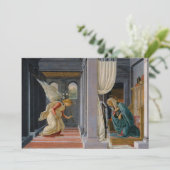 Mitteilung von Sandro Botticelli Einladung (Stehend Vorderseite)