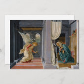 Mitteilung von Sandro Botticelli Einladung (Vorne/Hinten)