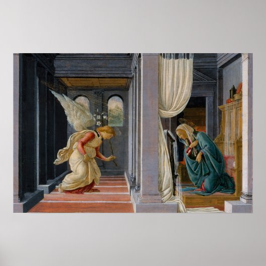 Mitteilung von Sandro Botticelli Poster (Vorne)