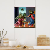 Mitteilung von Sandro Botticelli Poster (Küche)