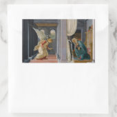 Mitteilung von Sandro Botticelli Rechteckiger Aufkleber (Tasche)