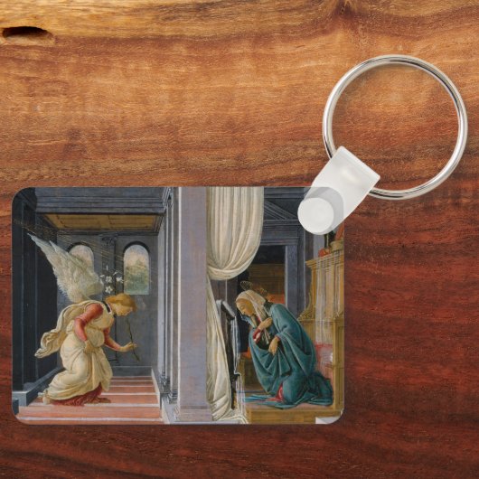 Mitteilung von Sandro Botticelli Schlüsselanhänger (Vorderseite)