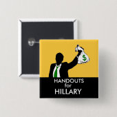 Mitteilungsblätter für Hillary Button (Vorne & Hinten)
