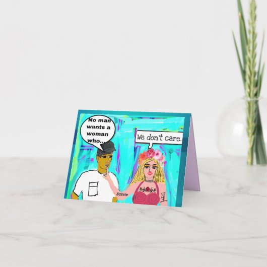 Mitteilungskarte (Rückseite)