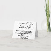 Mitteilungskarte (Rückseite)