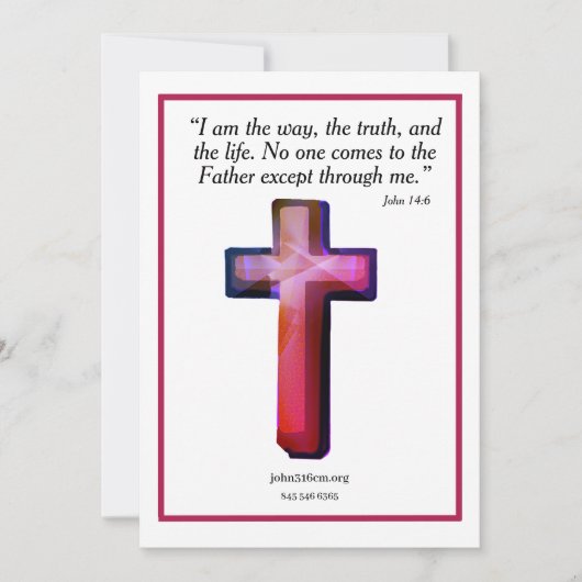 Mitteilungskarte (Vorderseite)