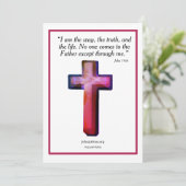 Mitteilungskarte (Stehend Vorderseite)