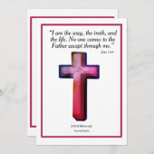 Mitteilungskarte (Vorne/Hinten)