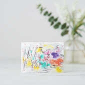 Mitteilungskarte (Stehend Vorderseite)