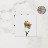 Mitteilungskarte (Vorderseite/Rückseite Beispiel)