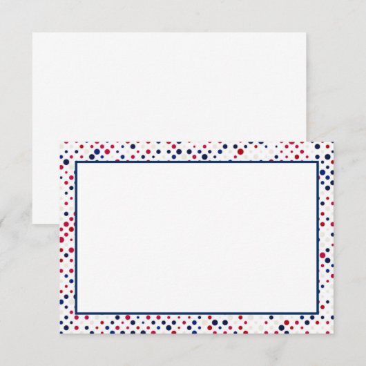 Mitteilungskarte (Vorne/Hinten)