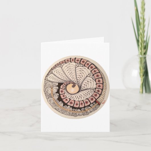 Mitteilungskarte (Vorderseite)