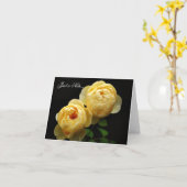 Mitteilungskarte (Gelbe Blume)