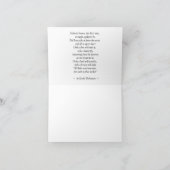 Mitteilungskarte (Innenseite)