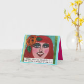 Mitteilungskarte (Gelbe Blume)