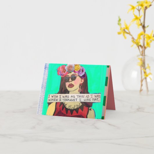 Mitteilungskarte (Gelbe Blume)