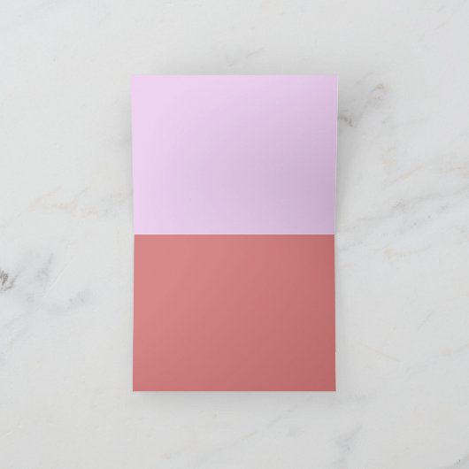 Mitteilungskarte (Innenseite)