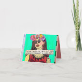 Mitteilungskarte (Vorderseite)