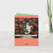 Mitteilungskarte- Feiertagskarte (Rückseite)